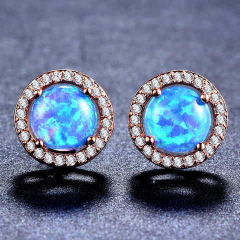 Female Cute Fashion Zircon Earrings Jewelry