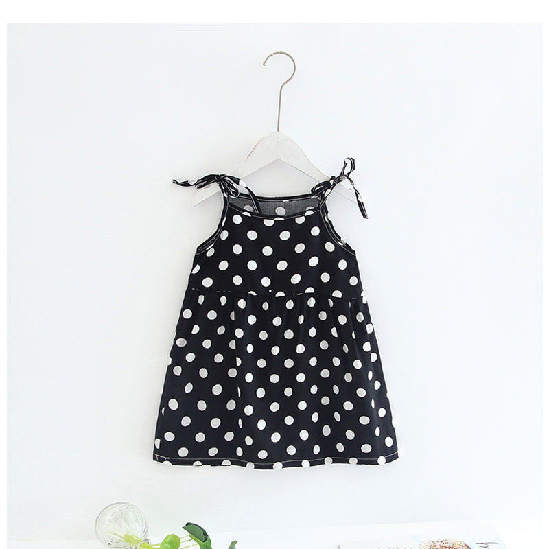 Girls Dress Baby suspender skirt