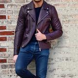 Men's leather clothing