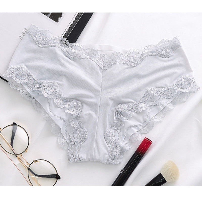 Ice silk lace panties