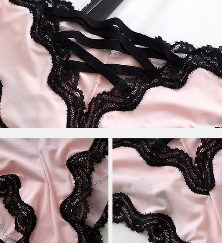 Ice silk lace panties