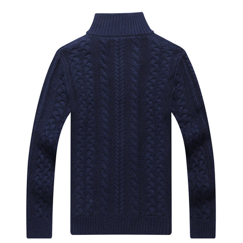 Twist men's knitted cardigan