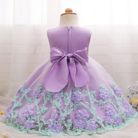 2021 spring and summer girls princess dress wedding dress flower girl dress dress child performance birthday pettiskirt