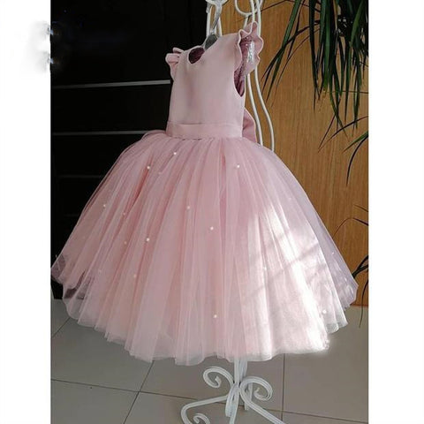 European And American Birthday Flower Girl Princess Dress Flower Girl Dress Girl long