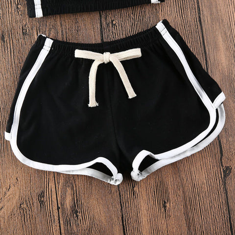 Baby Girl Children's Clothing Shirt Shorts