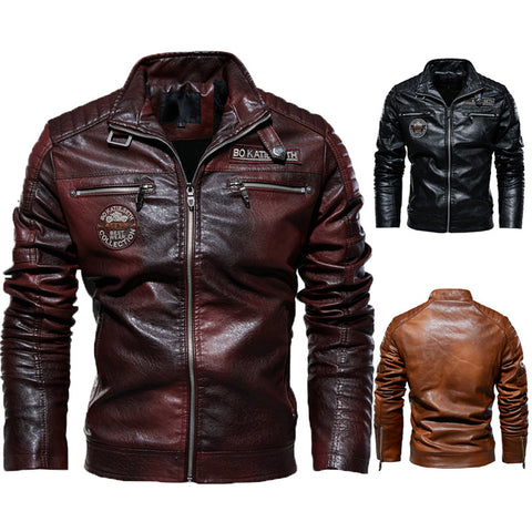 Motorcycle wear modern Hardman plush leather