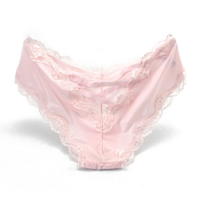 Ice silk lace panties