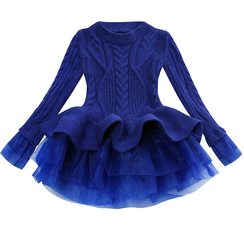 Classy Warm Toddler Girl Dress