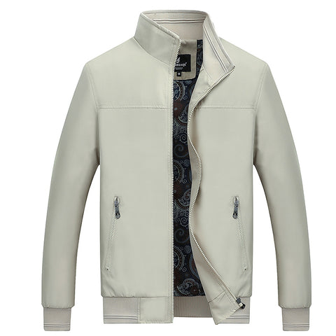 Spring And Autumn Men's Jacket Jacket Casual Stand Collar