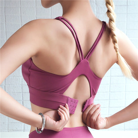 Adjustable Back Sports Bra