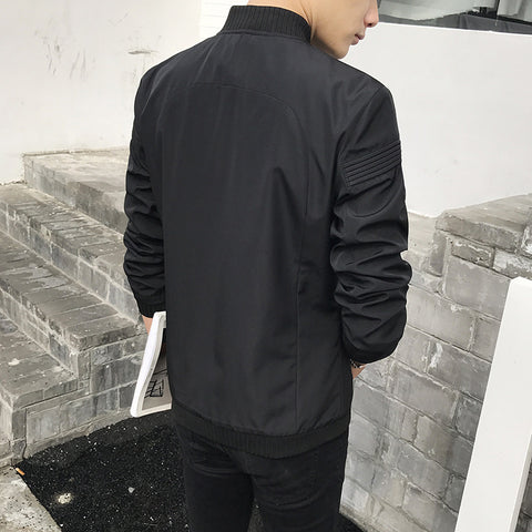 Men's Fashion Casual Ribbed Jacket