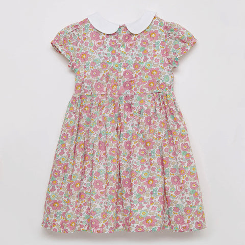 Princess Girl Ins Cotton Short Sleeve Dress