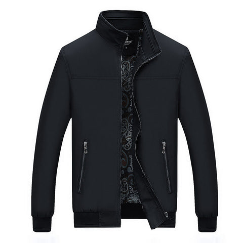 Spring And Autumn Men's Jacket Jacket Casual Stand Collar