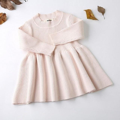 Baby warm knit skirt children's skirt