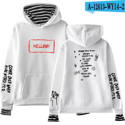 Lil Peep Hoodie Hellboy Men Women Hooded Pullover