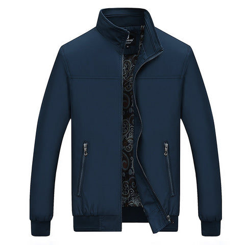 Spring And Autumn Men's Jacket Jacket Casual Stand Collar