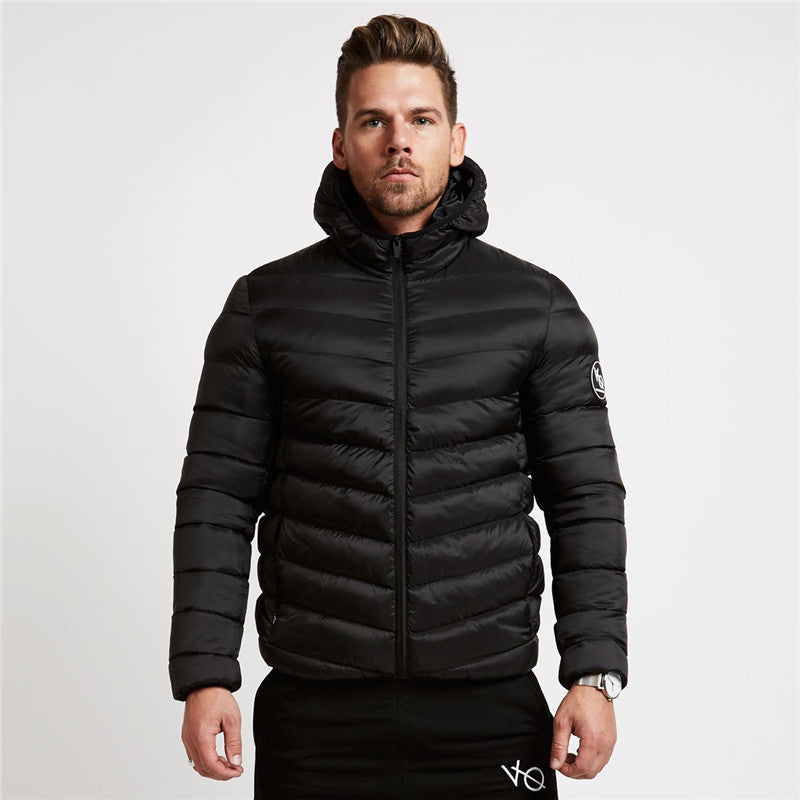 Winter Men's Casual Loose Padded Jacket Warm Cotton Coat