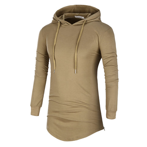 High Quality Mid-Length Hooded Pullover Camouflage T-Shirt Sports