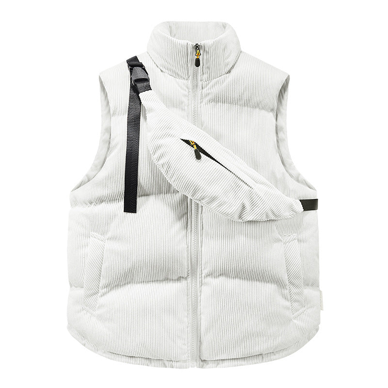 Casual Down Warm Vest Vest Cotton-padded Coat