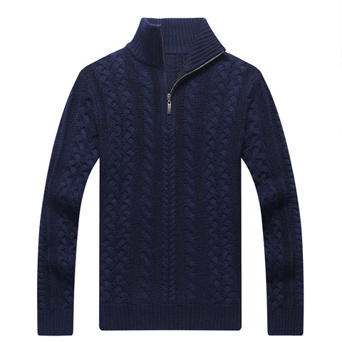 Twist men's knitted cardigan