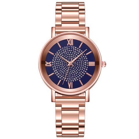 Women's gypsophila quartz watch