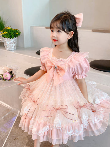 Girls' Court Style Lolita Princess Dress