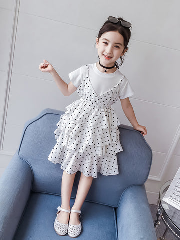 Summer dress girl children dress skirt