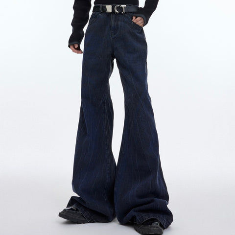 Retro Micro Flare Jeans For Men