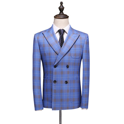 Men's Double-breasted Three-piece Suit