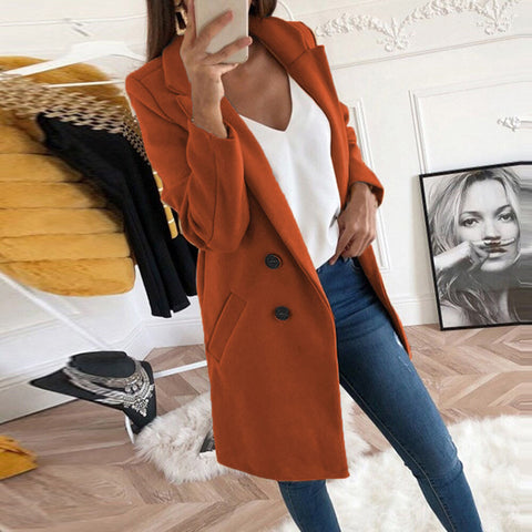 Medium Long Wool Coat