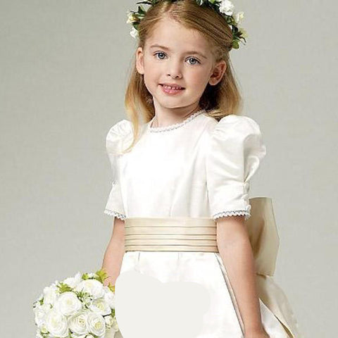 Dress Flower Girl Bridesmaid Wedding Children Birthday Princess