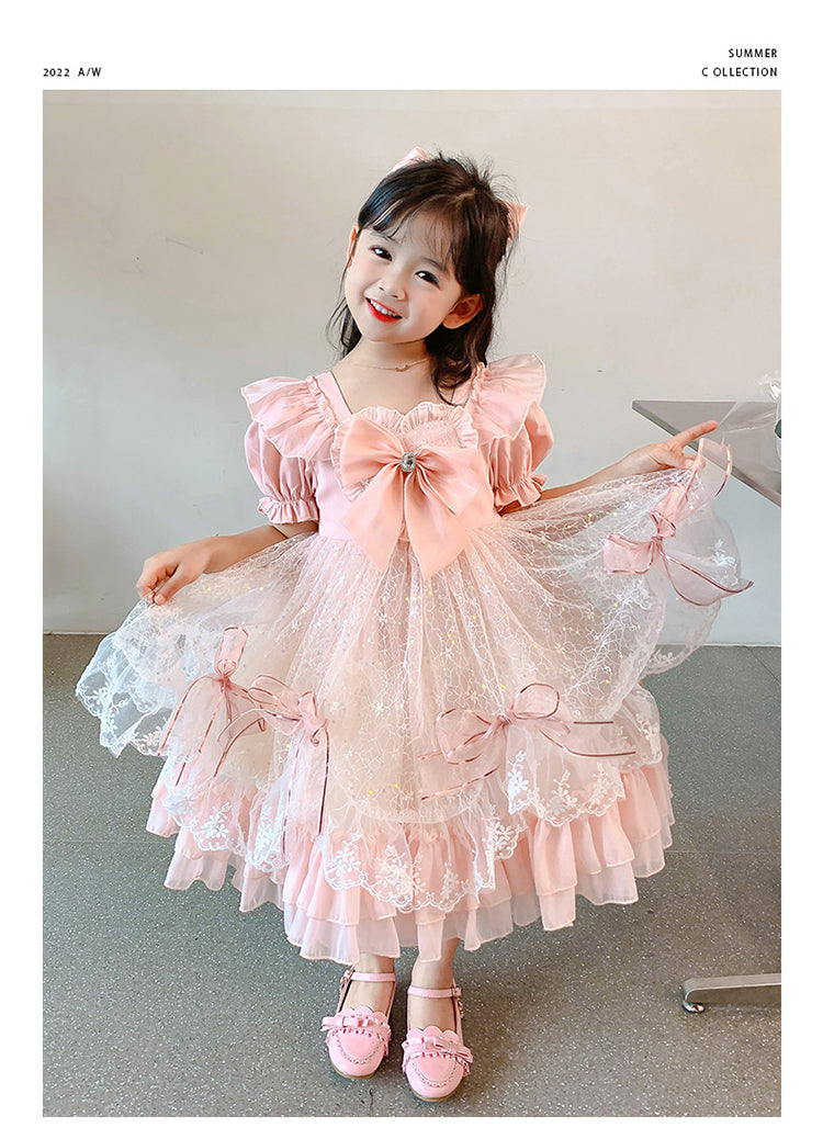 Girls' Court Style Lolita Princess Dress