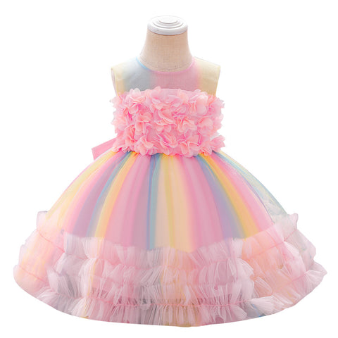 Baby Girls Birthday Gown Princess Dress