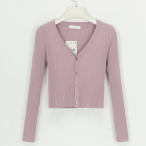 sweater cardigan women Slim sweaters