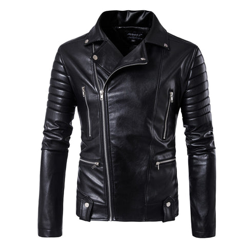 Men's Motorcycle Leather Jacket