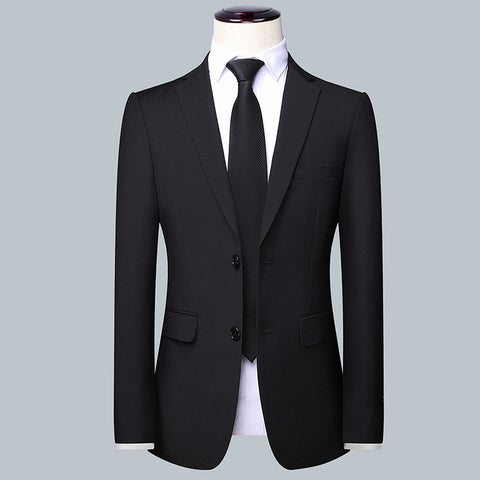 Casual Men's Suit Set Slim Fit Formal Groom Wedding Dress