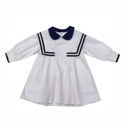 Autumn Girls' Preppy Long-sleeved Fashion Dress