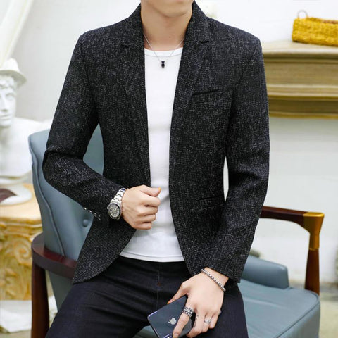 Korean Style Trendy Handsome Slim Suit