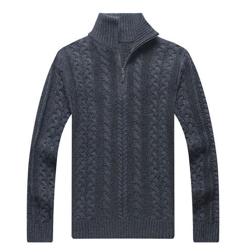 Twist men's knitted cardigan