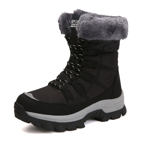 Large Size Cotton Shoes High-top Snow Boots Women's Shoes