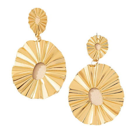 European And American Fashion Irregular Earrings Female Geometric Circle Ear Studs