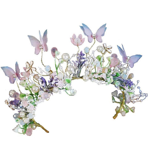 Performance Butterfly Garland Headdress Super Fairy MSN Series Children's Garland