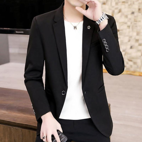 Korean Style Trendy Handsome Slim Suit