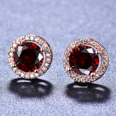 Female Cute Fashion Zircon Earrings Jewelry