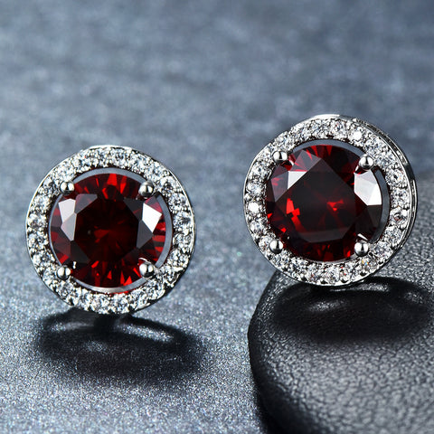 Female Cute Fashion Zircon Earrings Jewelry