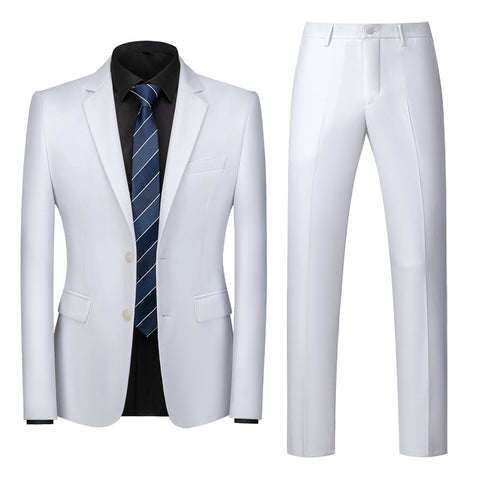 Men's Western Fit Korean Two-piece Suit