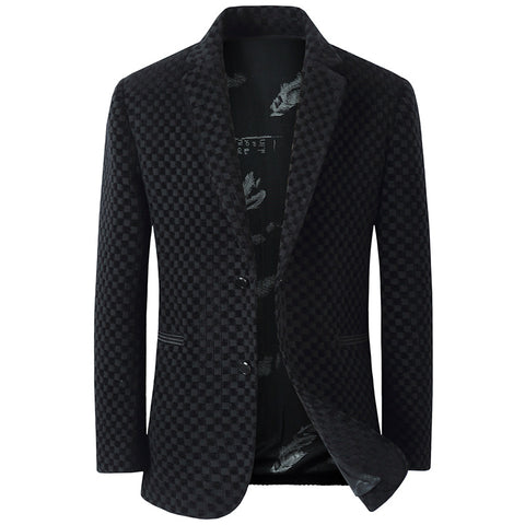 Casual Soft Breathable Warm Men's Suit