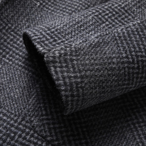 Hand-stitched Double-sided Woolen Casual Suit Wool Blazer