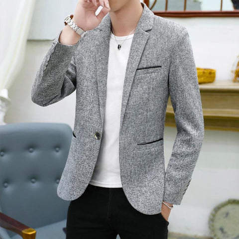 Korean Style Trendy Handsome Slim Suit