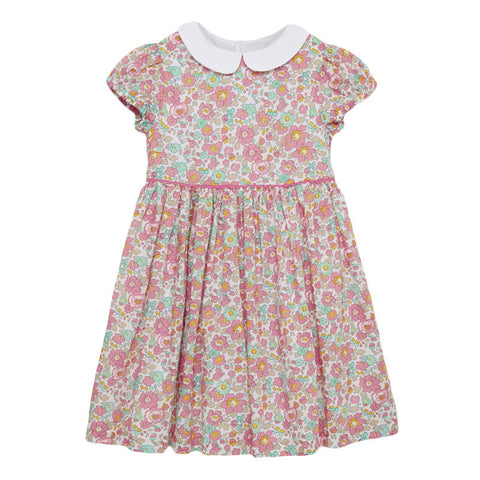 Princess Girl Ins Cotton Short Sleeve Dress